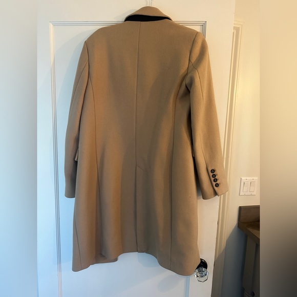 MENSWEAR STYLE WOOL COAT
LIGHT TAN SIZE MEDIUM - Picture 3 of 5